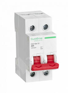 Изображение C9S16240 | Выключатель нагрузки 2-пол. 40А 400В серия City9 Set C9S16240 Systeme Electric