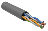 Изображение LC1-C5E04-121 | Кабель  витая пара U/UTP кат.5e 4х2х0,51 LSZH, нг(А)-HF (упак 305 м) ITК LC1-C5E04-121 ITK