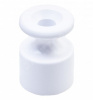 Изображение Изолятор белый | Изолятор пластик белый Винтаж Изолятор белый в магазине ЭлектроМИР