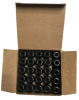 Изображение Изолятор черный керамический | Изолятор керамический черный Винтаж Изолятор черный керамический в магазине ЭлектроМИР