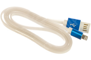 Изображение CC-ApUSBb1m | Кабель USB 2.0 Cablexpert CC-ApUSBb1m, AM/Lightning 8P, 1м, мультиразъем USB A, силиконовый шнур, ра CC-ApUSBb1m Gembird
