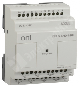 Изображение PLR-S-EMD-0808 | Логическое реле PLR-S. 8DI/8DO серии ONI PLR-S-EMD-0808