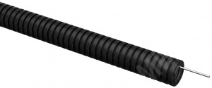 Изображение ET-TG21-121-020-100-K02 | Труба гофрированная ПВХ d=20мм с зондом черная (100м) ELASTA