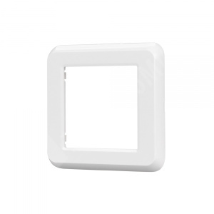 Изображение 043767 | Рамка 1 пост пластик белый (квадрат) FRM-VERSA-PL-1-WH  VERSA Arlight
