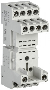 Изображение ORS-M-1-2-G | Розетка ORS-M для реле ORM 2C ON ORS-M-1-2-G IEK (ИЭК)