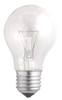 Лампа накаливания A55 60W CL прозрачная  (3320461) -