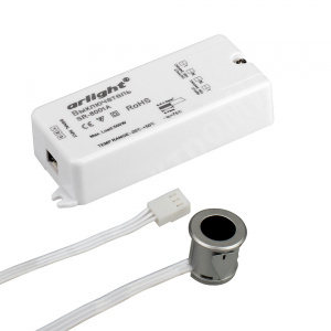 Изображение 020206 | ИК-датчик SR-8001A Silver (220V, 500W, IR-Sensor) Сработка от руки