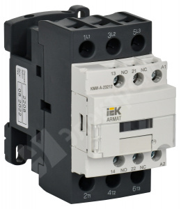 Изображение AR-ACC-21-032-230-11 | ARMAT Контактор КМИ-А-23212 LC1D 32А 230В/АС3 1НО/1НЗ IEK AR-ACC-21-032-230-11 IEK (ИЭК)