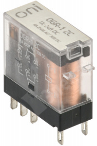 Изображение OGR-1-2C-DC24V | Реле общ. назнач. OGR-1 2C 24В DC ONI OGR-1-2C-DC24V