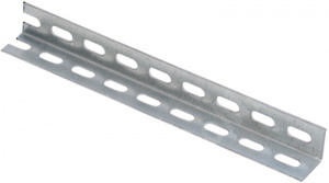 Изображение CLP1L-030-030 | Профиль перфорированный L-образный 30x30 L=2,5м S=2мм уголок оцинк. CLP1L-030-030 IEK (ИЭК)