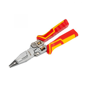 KR-12-4656-3 | Плоскогубцы многофункциональные диэлектрические с тестером PRO 210мм KRANZ по цене 1 839 руб. с доставкой по России