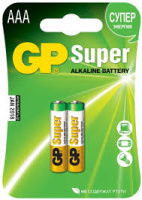Изображение 02902 | Батарейка алкалиновая AAA (R03;LR03;FR03) 1,5V (2 шт.) 02902 GP Batteries