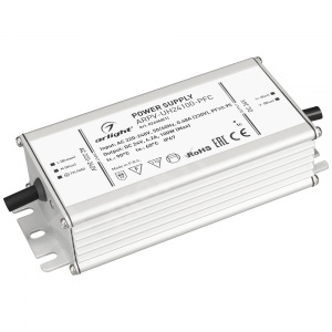 Изображение 024268(1) | Блок питания ARPV-UH24100-PFC (24V, 4.2A, 100W) (IP67 Металл, 7 лет) 024268(1) Arlight