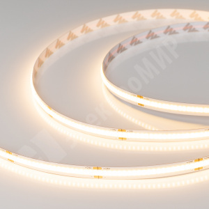 Изображение 031883 | Лента COB-X378-8mm 24V Warm3000 (11 W/m, IP20, 5m) (Arlight, -)