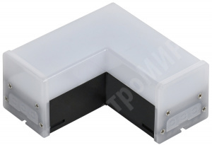 Изображение LT-LDCK-L-1010-08-40-K02 | Светильник LED 1010 L-образный 8Вт 4000К 117х117мм черный