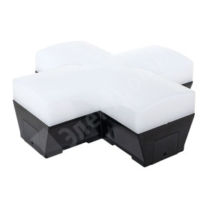 Изображение LBL-X-12-B-4000 | Фигурный коннектор для светодиодных линейных светильников ДБО-X черный 12Вт 4000К IP20 LUMA EKF