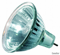 Изображение 3058 | Лампа галогенная рефлекторная JCDR MR11 GU4 20W d=35mm 38°, без стекла 3058 Camelion