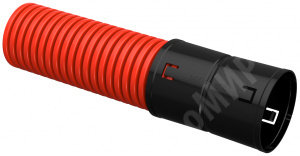 Изображение CTG12-090-K04-050-R | Труба двустенная ПНД гибкая д.90мм для кабельной канализации Бухта 50м, с протяжкой, цвет красный, с CTG12-090-K04-050-R IEK (ИЭК)