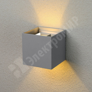 Изображение a038411 | Светильник настен.LED 6Вт 370Лм 3000К IP54 1548 Techno LED Winner серый a038411 Электростандарт