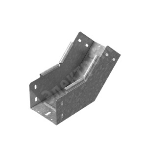 Изображение УСВНР45-600х80-1,0-СЦ | Угловой соединитель внутренний 45 град. к лотку 600х80, толщ. 1,0 мм, Сендзимир цинк УСВНР45-600х80-1,0-СЦ Ostec