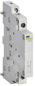 Изображение MKK00D-DK-11 | Контакт дополнительный ДК11-КМ 1НО+1НЗ KARAT IEK MKK00D-DK-11 IEK (ИЭК)