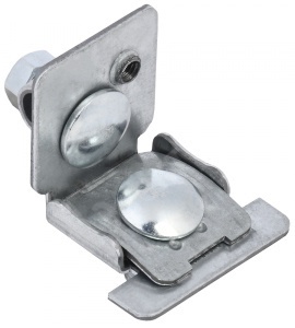 Изображение ZDP80-11-2-16-068 | Держатель проводника круглого 6-10мм для фальца 0,6-8мм оцинкованная сталь ZDP80-11-2-16-068 IEK (ИЭК)