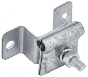 Изображение ZHC81-11-1-16-040 | Дер.-заж. соед. кр. пров. 6-12мм оп. L=30-40мм оц. Сталь ZHC81-11-1-16-040 IEK (ИЭК)