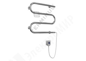 Изображение 4620768883910 | Электрический полотенцесушитель Электро 25 М-обр 500х500мм, 63Вт, 220В. (М-образные) 4620768883910 TERMINUS