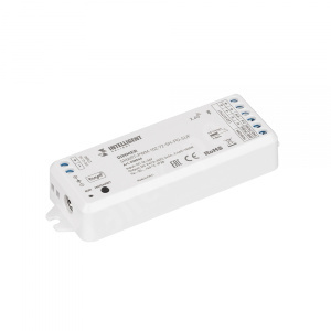 Изображение 038545 | INTELLIGENT ARLIGHT Диммер SMART-PWM-102-72-SH-PD-SUF (12-36V, 2x5A, TUYA BLE, 2.4G) (IARL, IP20 Пла