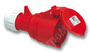 Изображение 215-6 | Розетка переносная силовая 16A, 3P+N+E, 380V, IP44 215-6 PCE