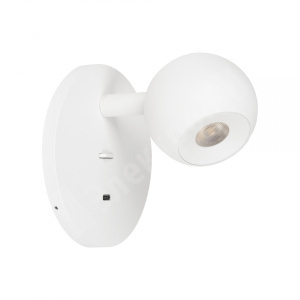 Изображение 058477 | Светильник SP-OTTORI-WALL-CHARGE-6W Warm3000 (WH, 30 deg, 230V, USB-C) (Arlight, IP20 Металл, 3 года