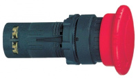 Изображение XB7ES545P | Кнопка красная 1НО+1НЗ аварийного останова с возвратом поворотом XB7ES545P Schneider Electric