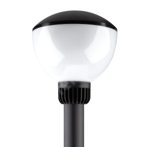 Изображение Б0048098 | Садово-парковый светильник НТУ 01-75-002 Аква 1303 напольный черный IP54 Е27 max75Вт h850mm