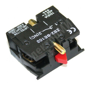 Изображение pbn-xb-2-nc | Контакт дополнительный XB-2 NC красный EKF PROxima pbn-xb-2-nc