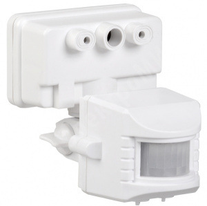 Изображение LDD13-019-1100-001 | Датчик движения ДД 019 белый, макс. нагрузка 1100Вт, угол обзора 120град., дальность 12м, IP44, ИЭК LDD13-019-1100-001 IEK (ИЭК)