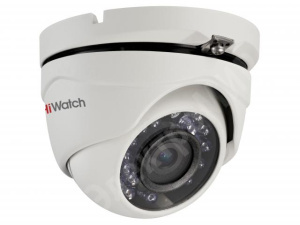 Изображение DS-T203 | Видеокамера уличная 2Мп, HD-TVI купольная камера с ИК-подсветкой до 20м, объектив 3.6мм DS-T203 DS-T203 HiWatch