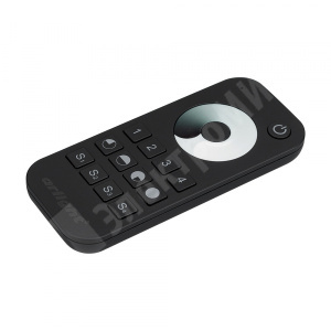 Изображение 023475 | Пульт SMART-R24-DIM Black (4 зоны, 2.4G) (IP20 Пластик, 5 лет) 023475 Arlight