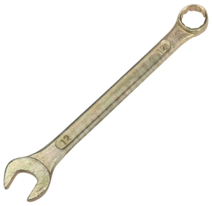 Изображение 12-5807-2 | Ключ комбинированный 12 мм, желтый цинк 12-5807-2 REXANT