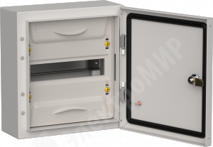 Изображение TI5-50-N-012-54-7035 | Щит распределительный навесной 12 мод. ЩРн-12 335х310х140мм IP54 серый, TITAN 5 TI5-50-N-012-54-7035 IEK (ИЭК)