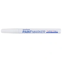 Изображение 08-7205 | Маркер-краска MunHwa «Extra Fine Paint Marker» 1 мм, белая, нитрооснова 08-7205