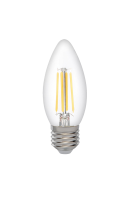 Изображение .5020726 | Лампа светодиодная PLED-OMNI-C35-CLEAR 8 Вт 230В E27 3000K тёплый (5020726) .5020726 Jazzway