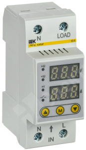 Изображение IVC21-1-63 | Реле напряжения и тока РНТ-д однофазное 36мм 63А IEK