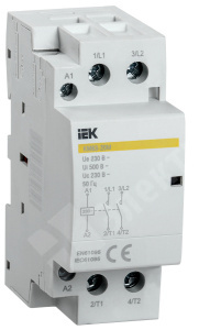 Изображение MKK11-63-20 | Контактор модульный КМ63-20М AC IEK MKK11-63-20 IEK (ИЭК)