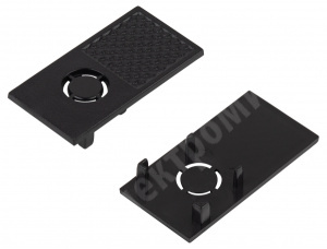 Изображение Б0054784 | Заглушка ЭРА TRM-S20-EC-B торцевая для накладного магнитного шинопровода NOVA TRM-S20 черный Б0054784 ЭРА (Энергия света)