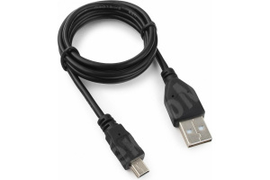 Изображение GCC-USB2-AM5P-1M | Кабель USB 2.0 Cablexpert CC-mUSBgd1m, AM/microBM 5P, 1м, мультиразъем USB A, силиконовый шнур, разъ GCC-USB2-AM5P-1M Gembird