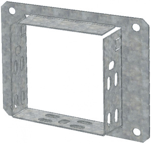 Изображение CLP1CF-050-050 | Фланец соединительный 50х50 для ввода кабельной трассы в стену CLP1CF-050-050 IEK (ИЭК)