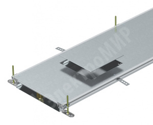 Изображение 7424720 | Секция кабельного канала OKA-W для GES9 2400x400x60 мм (сталь) Тип: OKA-W4006050D9 7424720 OBO BETTERMANN