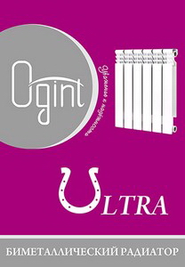 Изображение 117-5977 | Радиатор биметаллический OGINT Ultra Plus 500/80 ( 9 секц. )OUP500/80/9 117-5977 Ogint