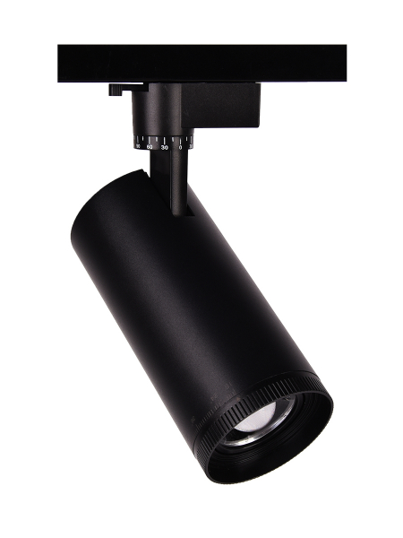 Изображение .5030534 | Светильник трековый LED PTR 0728 ZOOM 28W 2520Лм 4000К IP40 15-60° IP40 BL черный .5030534 Jazzway