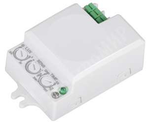 Изображение LDD11-401MB-500-001 | Датчик движения ВЧ 500 Вт, 8м, 180", IP20 белый ДД-МВ накладной/встраив. LDD11-401MB-500-001 IEK (ИЭК)